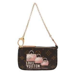 Louis Vuitton Monogram Accessory Pouch Trunk Brown Canvas